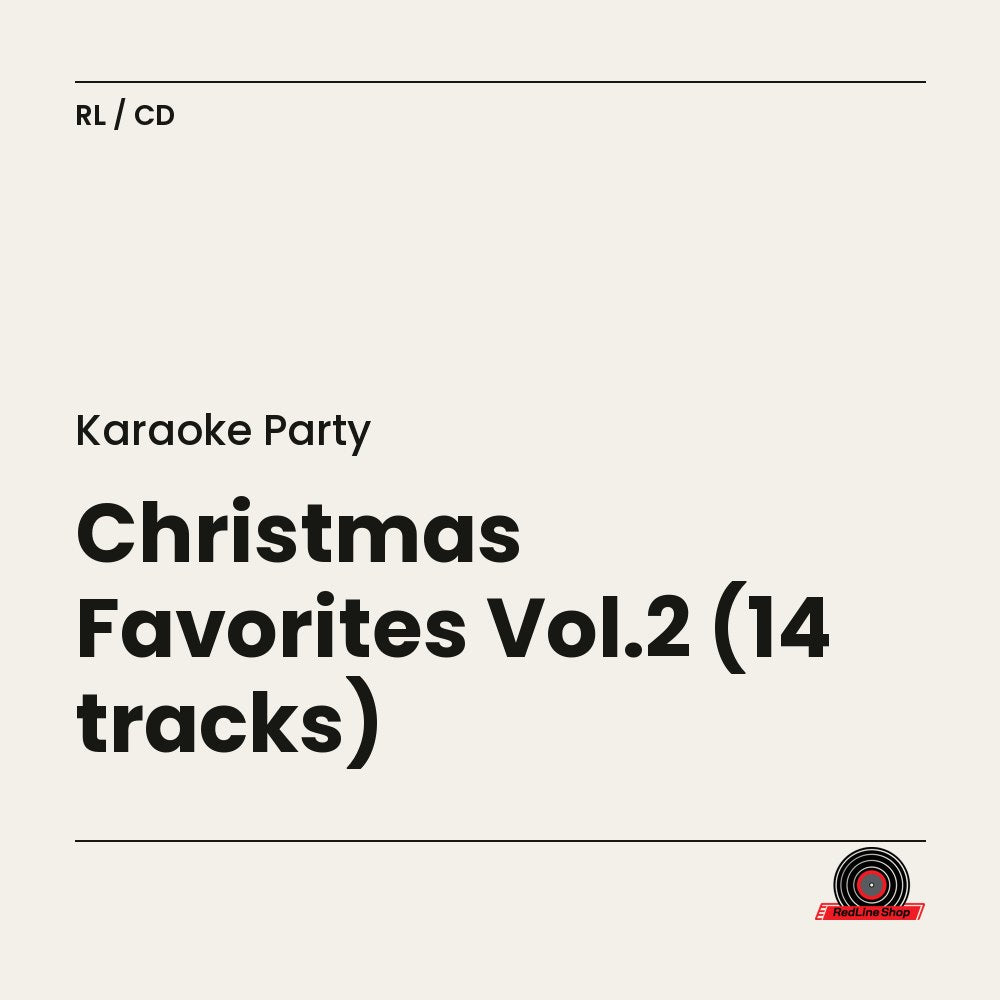 Karaoke Party – Christmas Favorites Vol.2 (14 tracks) (CD, EN)