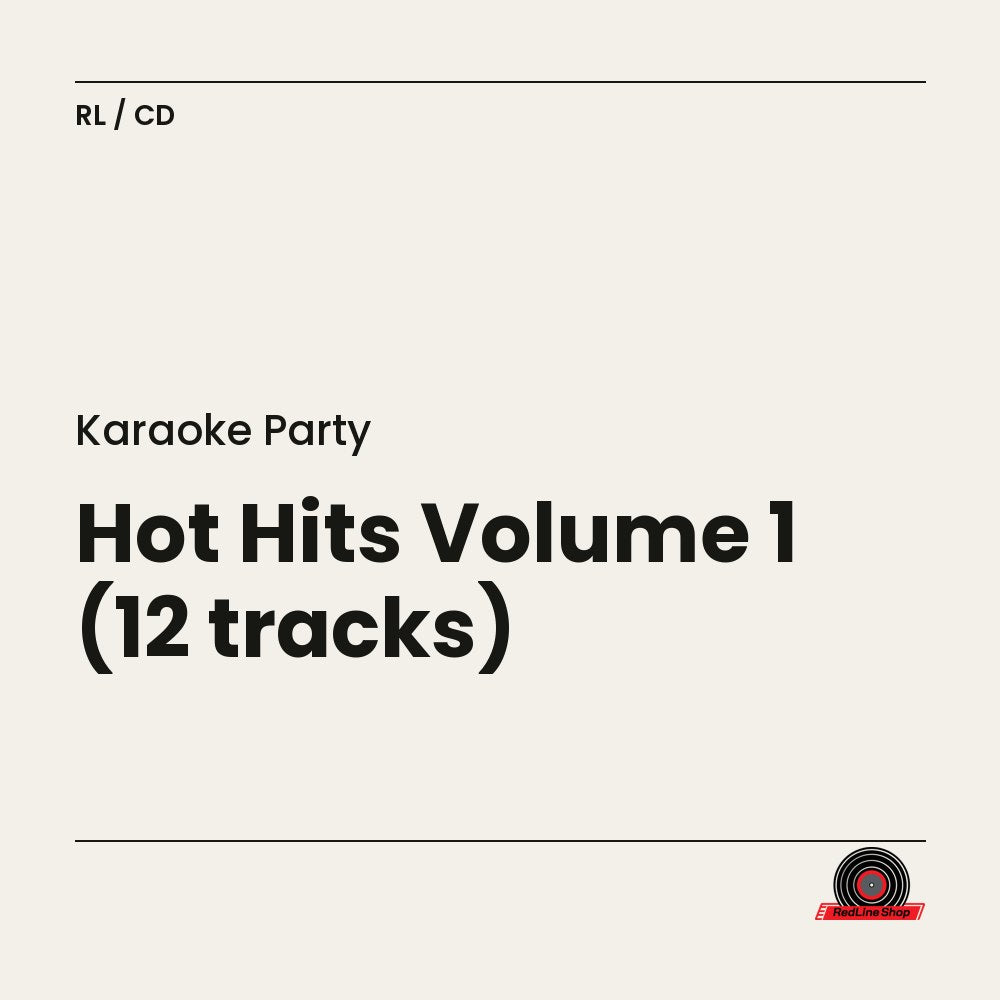 Karaoke Party – Hot Hits Volume 1 (12 tracks) (CD, EN)