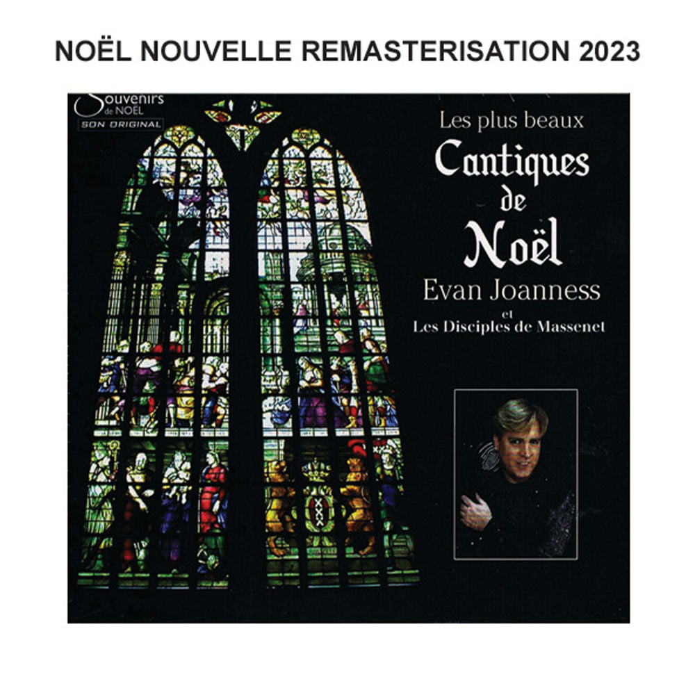 Evan Joanness – Les Plus Beaux Cantiques De Noël (CD, VF)