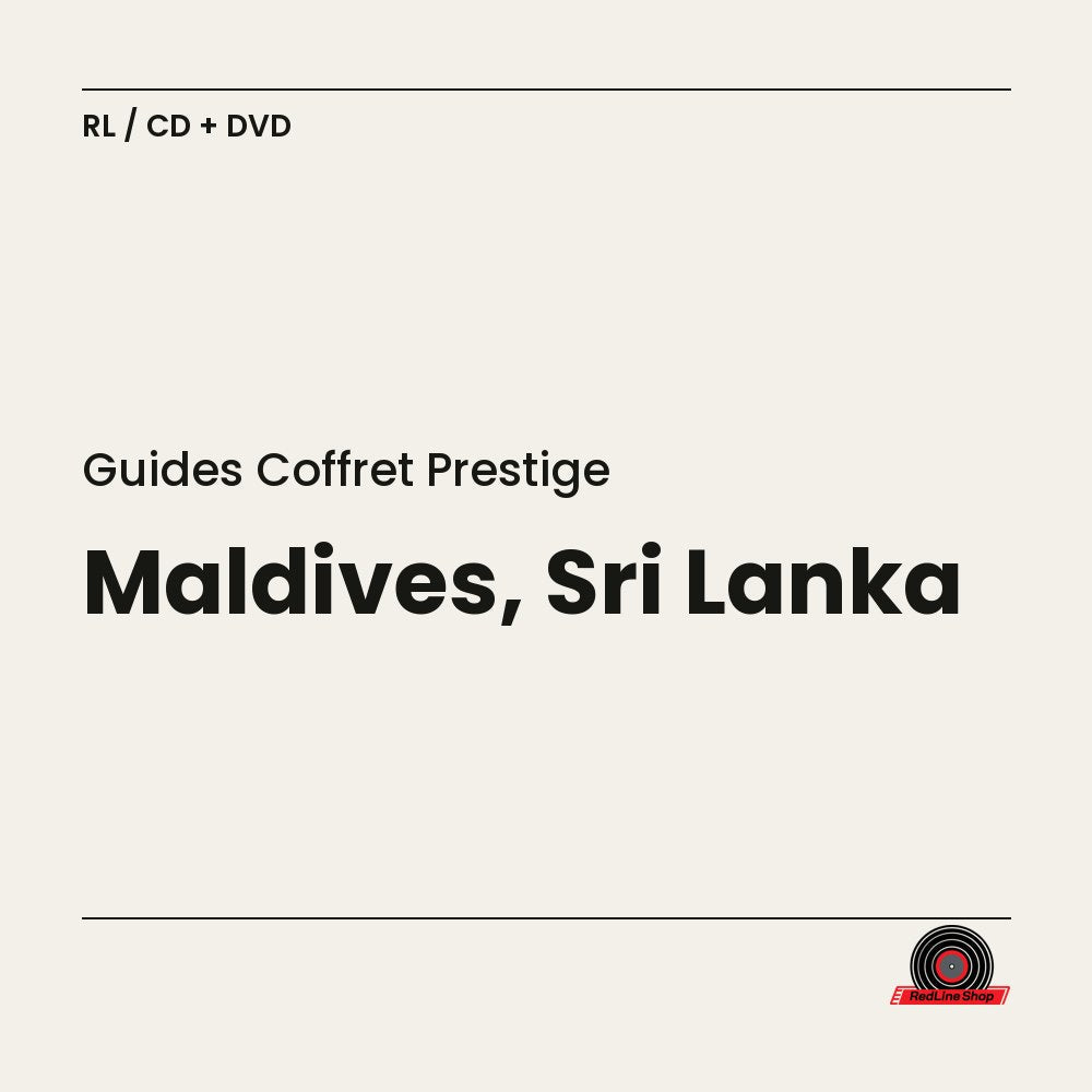 Guides Coffret Prestige – Maldives, Sri Lanka (4-disc CD + DVD, VF)