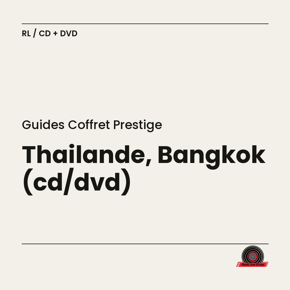 Guides Coffret Prestige – Thailande, Bangkok (4-disc CD + DVD, VF)