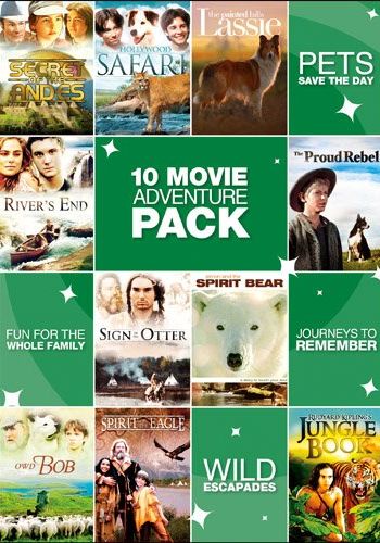 10 Movie Adventure Pack (2-disc DVD, EN)