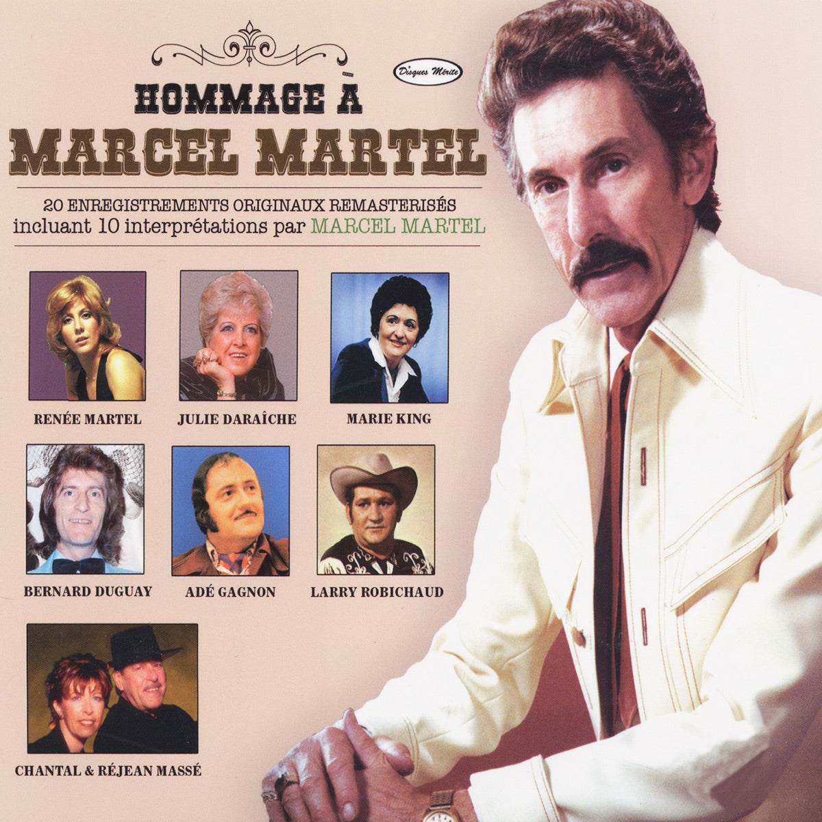 Hommage a Marcel Martel – Artistes Varies (CD, VF)