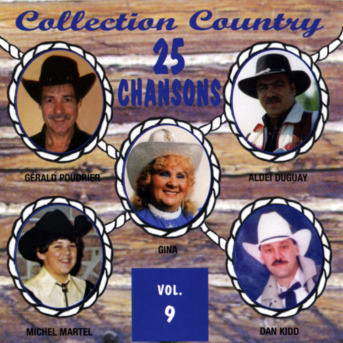 Collection Country – 25 Chansons Volume 9 (CD, VF)
