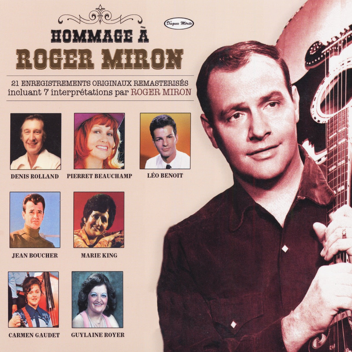 Hommage a Roger Miron – Artistes Varies (CD, VF)