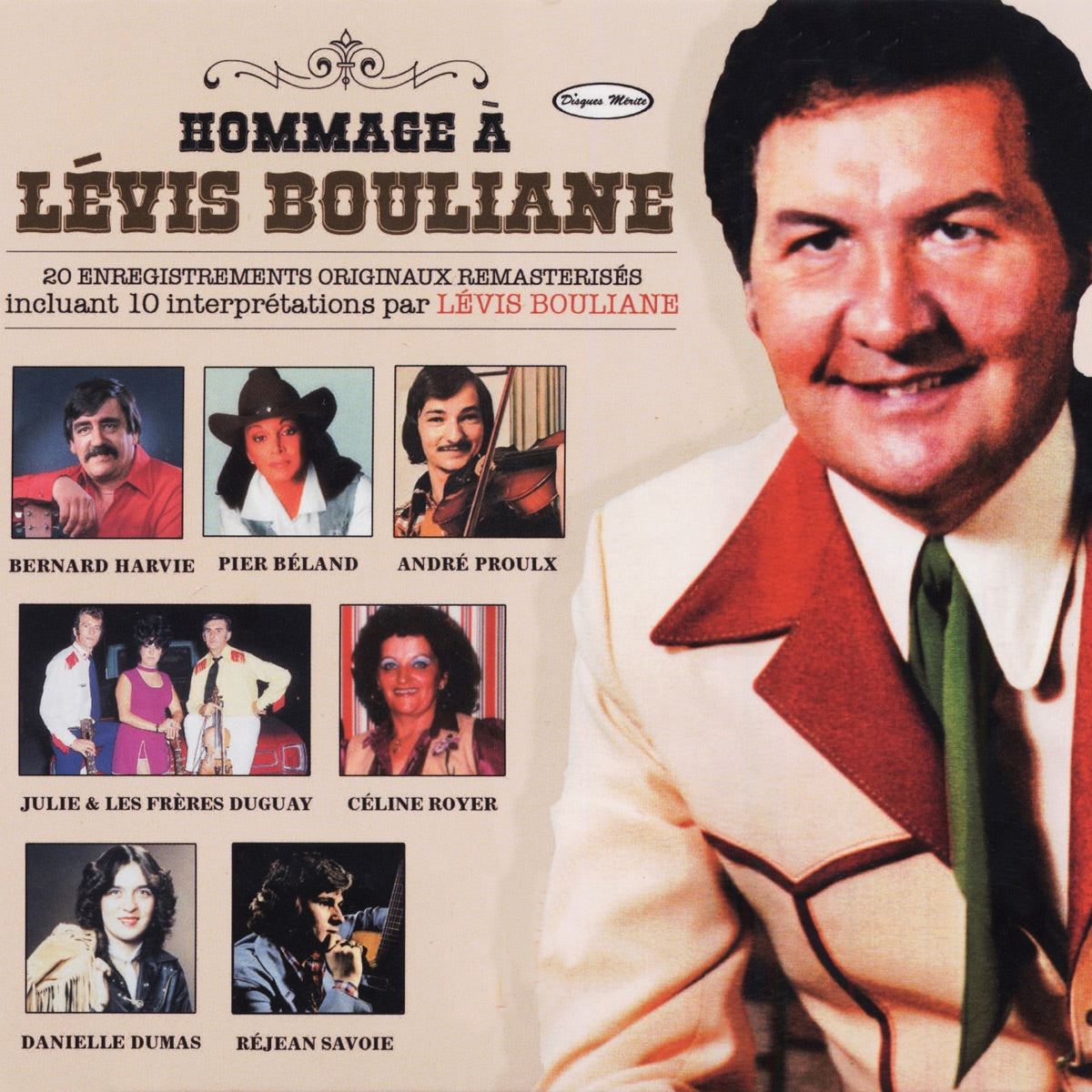 Hommage a Levis Bouliane – Artistes Varies (CD, VF)
