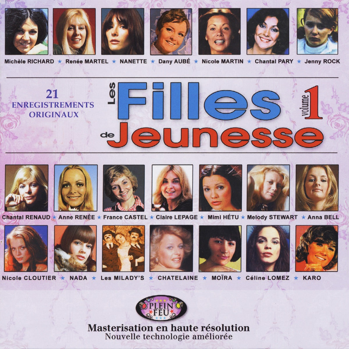 Les Filles de Jeunesse – 21 Super Succès Volume 1 (CD, VF)
