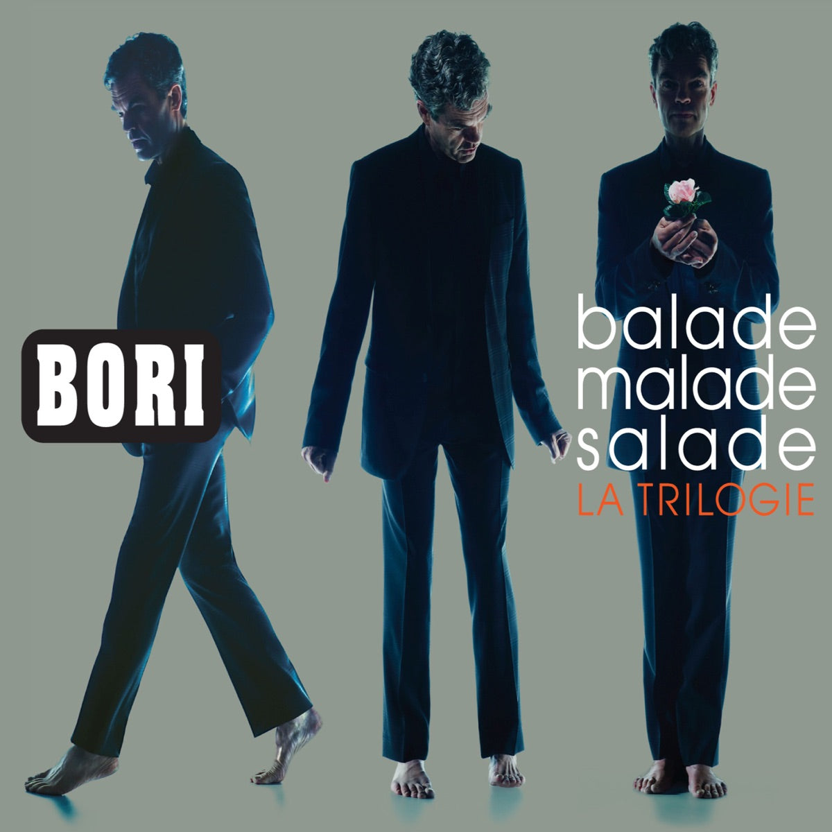 Edgar Bori – Balade- Malade- Salade - La Trilogie (4-disc CD, VF)