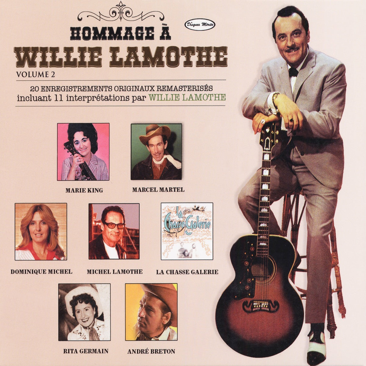 Hommage a Willie Lamothe – Volume 2 (CD, VF)