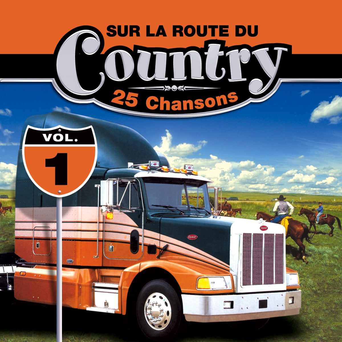 Sur la Route du Country – Volume 1 (CD, VF)
