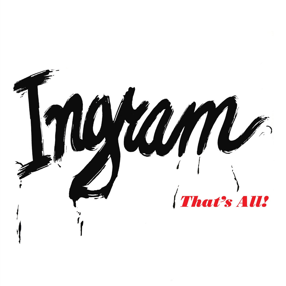 Ingram – That's All (CD, EN)