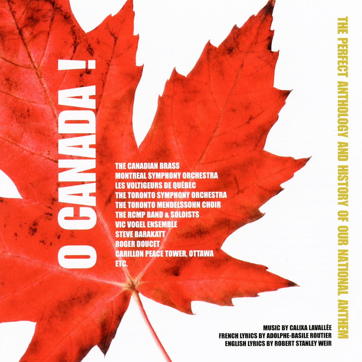 O Canada! – Our National Anthem (CD, EN)