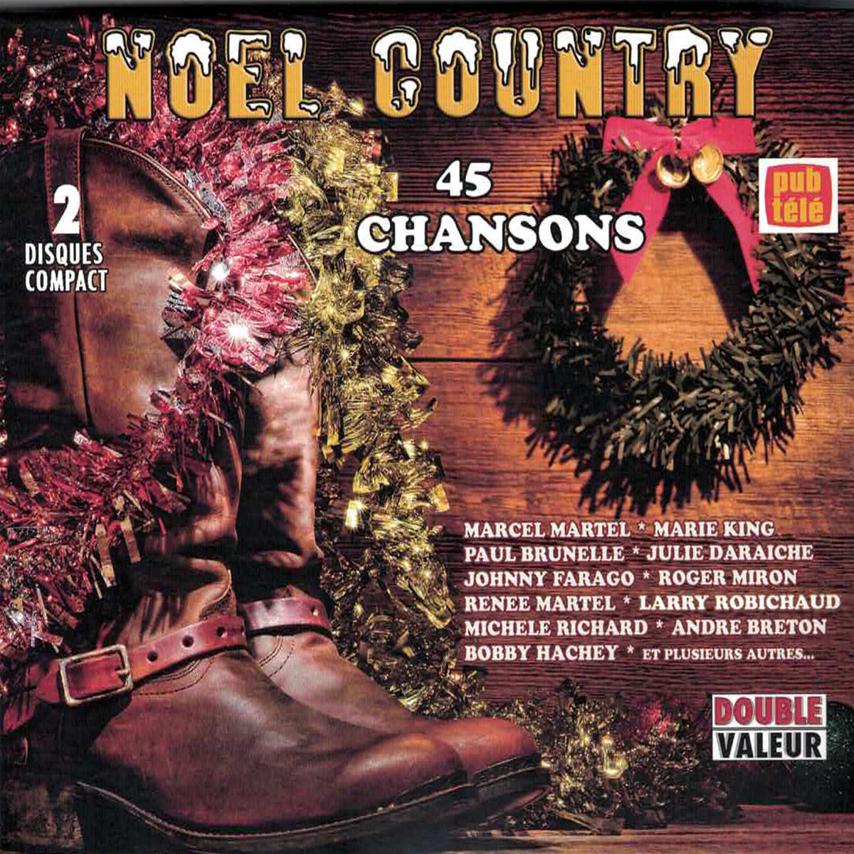 Noël Country (2-disc CD, VF)
