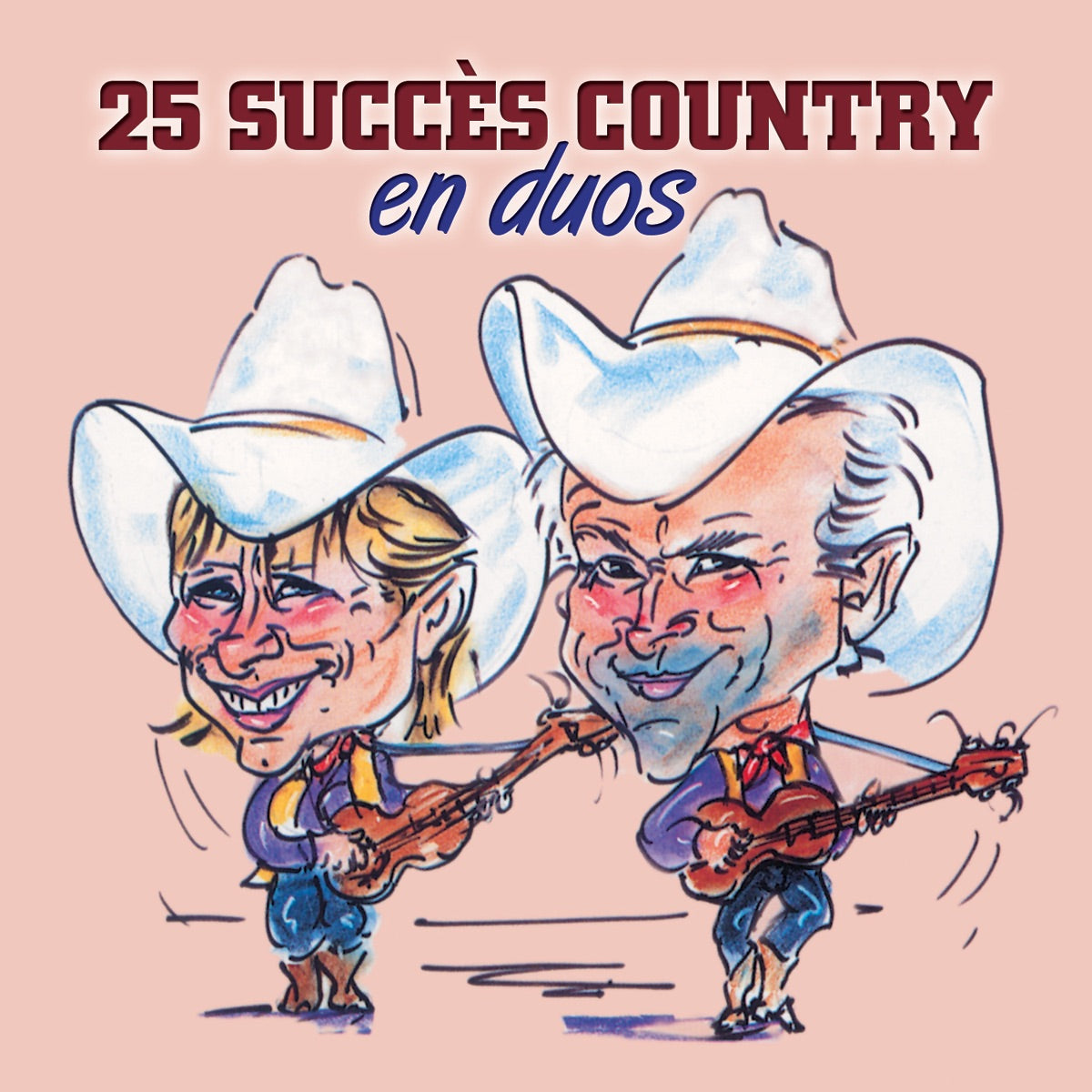 25 Succès Country – En Duos (Artistes Varies) (CD, VF)