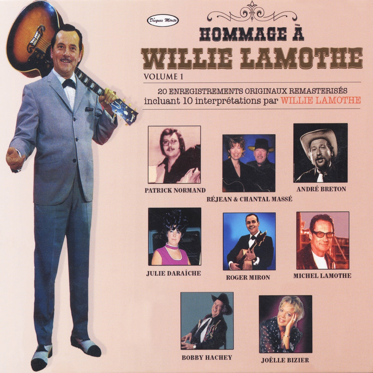 Hommage a Willie Lamothe – Volume 1 (CD, VF)