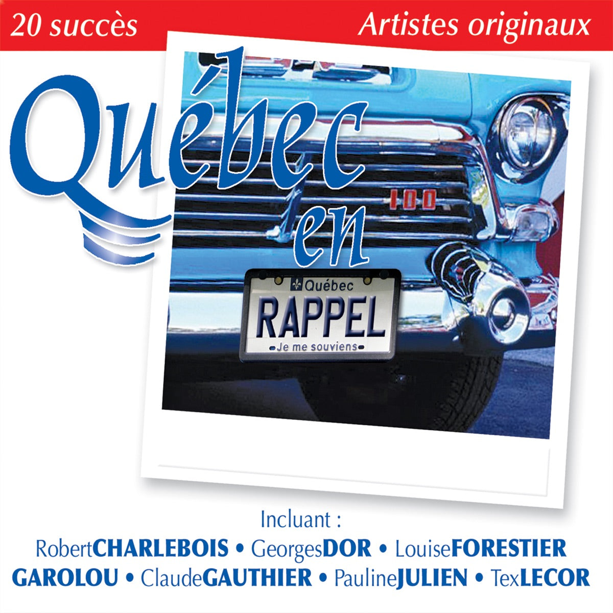 Québec en Rappel – Volume 1 (CD, VF)