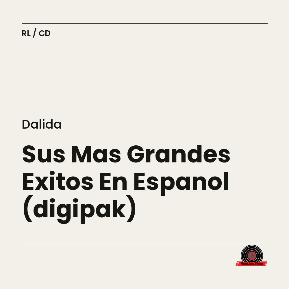 Dalida – Sus Mas Grandes Exitos En Espanol (digipak) (CD, EN)