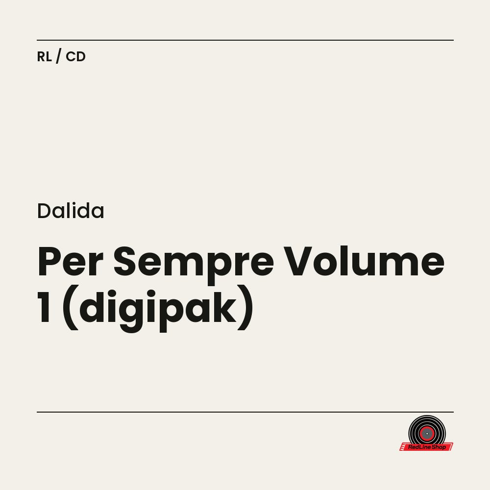 Dalida – Per Sempre Volume 1 (digipak) (CD, EN)