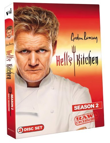 Gordon Ramsay – Season 2 Hell's Kitchen (3-disc DVD, EN)