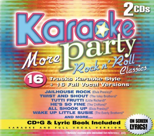 Karaoke Party – More Rock N' Roll Classics (16 tracks/2cd) (2-disc CD, EN)