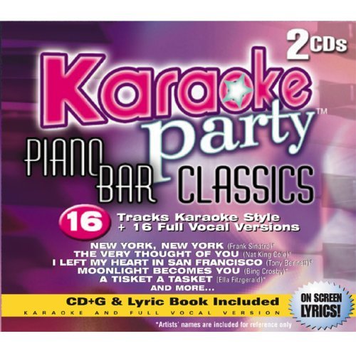 Karaoke Party – Piano Bar Classics (16 tracks/2cd) (2-disc CD, EN)