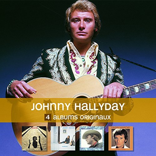 Johnny Hallyday – Collection 4 Albums Originaux (4-disc CD, VF)