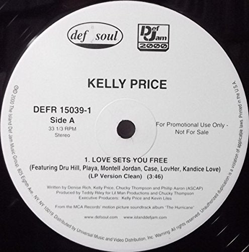 Kelly Price – Love Sets You Free (Vinyl, EN)