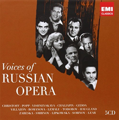 Voices of Russian Opera – Various Artists (5-disc CD, EN)