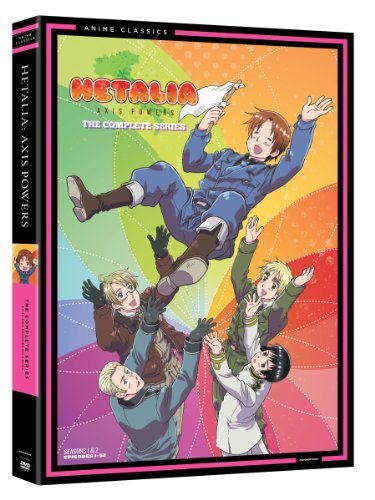 Hetalia – Axis Powers Complete Series (4-disc DVD, EN)