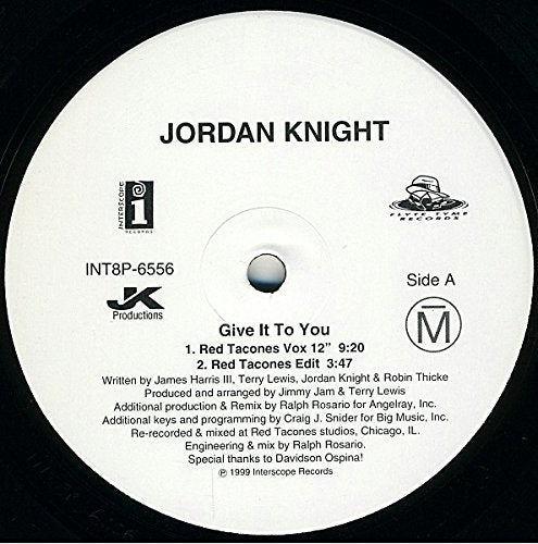 Jordan Knight – Give It To You (Vinyl, EN)