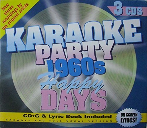 Karaoke Party – 1960's Happy Days (25 tracks/3cd) (3-disc CD, EN)