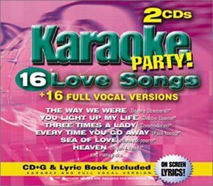 Karaoke Party – Love Songs (16 tracks/2cd) (2-disc CD, EN) — cover