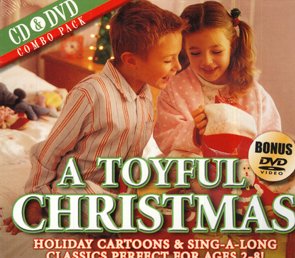 A Toyful Christmas – Holiday Cartoons & Sing-A-Long (2-disc CD + DVD, EN) — cover