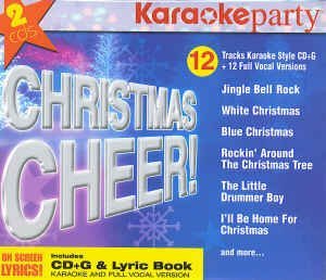 Karaoke Party – Christmas Cheer (12 tracks/2cd) (2-disc CD, EN) — cover