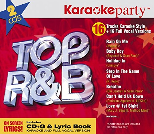 Karaoke Party – Top R&B (16 tracks/2cd) (2-disc CD, EN)