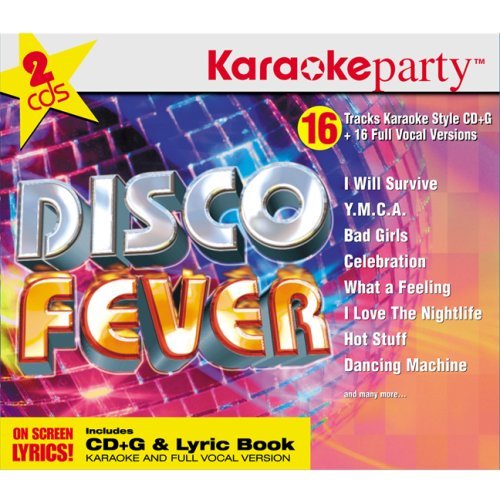 Karaoke Party – Disco Fever (16 tracks/2cd) (2-disc CD, EN)