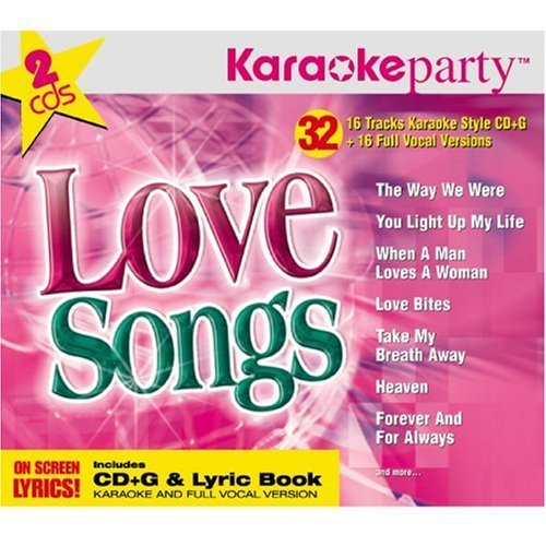 Karaoke Party – Love Songs (32 tracks/2cd) (2-disc CD, EN)