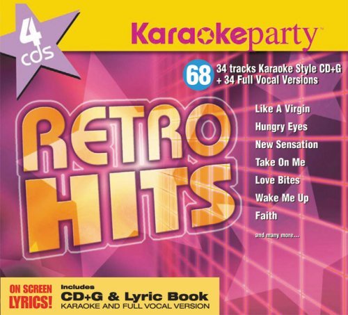 Karaoke Party – Retro Hits (68 tracks/4cd) (4-disc CD, EN)