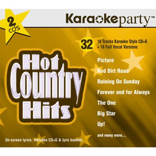 Karaoke Party – Hot Country Hits (32 tracks/2cd) (2-disc CD, EN)