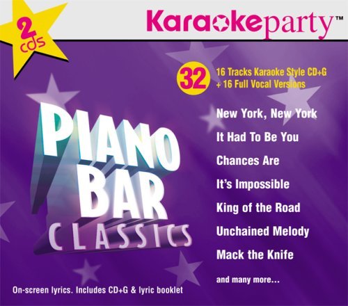 Karaoke Party – Piano Bar Classics (32 tracks/2cd) (2-disc CD, EN)