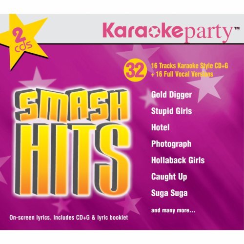 Karaoke Party – Smash Hits (32 tracks/2cd) (2-disc CD, EN)
