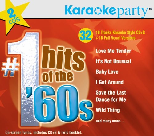 Karaoke Party – #1 Hits Of The '60's (32 tracks/2cd) (2-disc CD, EN)