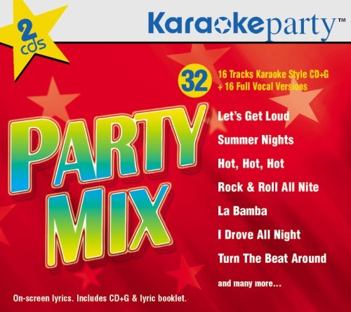 Karaoke Party – Party Mix (32 tracks/2cd) (2-disc CD, EN)