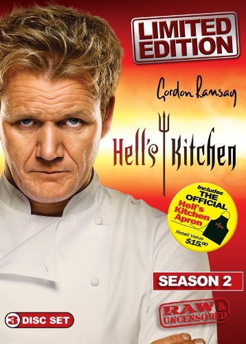 Gordon Ramsay – Season 2 Hell's Kitchen (With Apron) (DVD, EN)