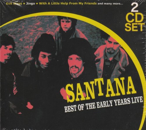 Santana – Best Of The Early Years Live (2-disc CD, EN) — cover