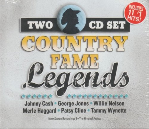 Country Fame – Legends (Various Artists/2cd) (2-disc CD, EN) — cover