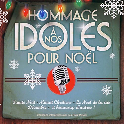 Hommage a Nos Idoles – Pour Noël (CD, VF) — cover