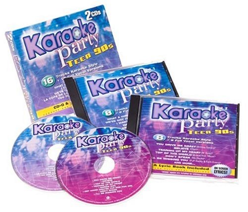 Karaoke Party – Teen 90's (16 tracks/2cd) (2-disc CD, EN) — cover