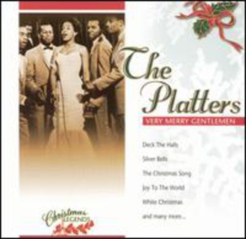 Platters – Christmas Legends Very Merry Gentlemen (CD, EN) — cover