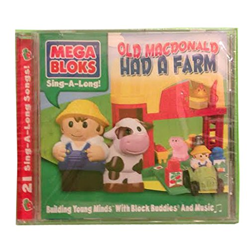 Mega Bloks – Old MacDonald Had A Farm 21 Sing-A-Long Songs! (CD, EN) — cover